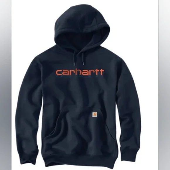 Carhartt Rain Defender® Midweight Logo Graphic Sweatshirt Size 2XL MSRP $64.99 - Picture 1 of 6